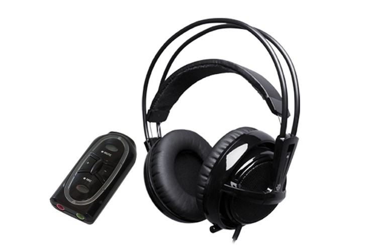SteelSeries Siberia Full-Size v2 USB Sound Card (Black)